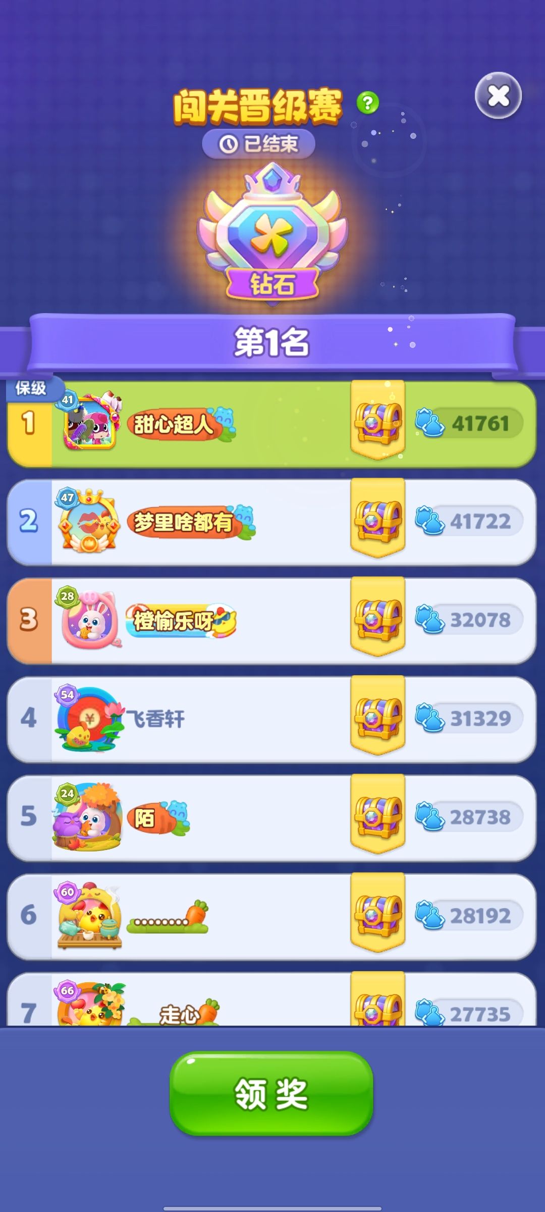 第38次满级 8