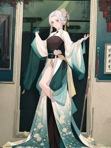 [同人作品]汉家江湖，但是AI画图