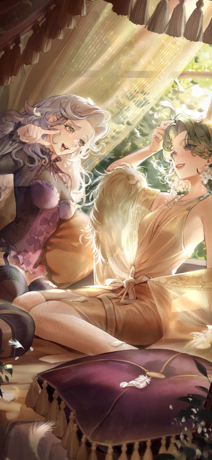 谁能不爱看美女贴贴啊!!截图