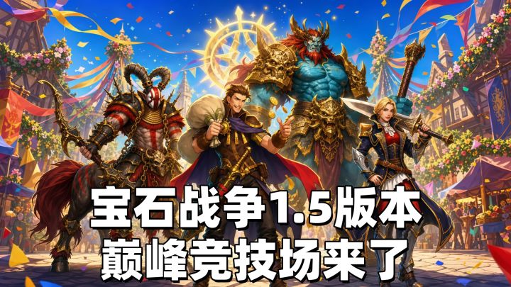 《宝石战争》1.5版本更新,全新玩法等你体验!截图