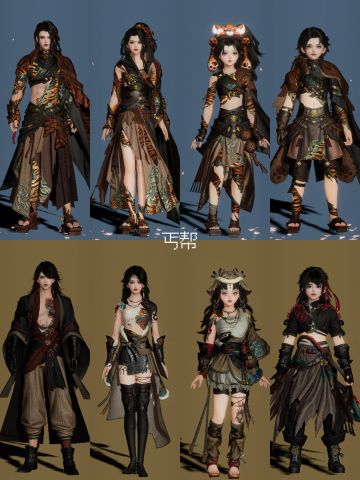 无界登录+满级赠送的全门派体型校服合集②