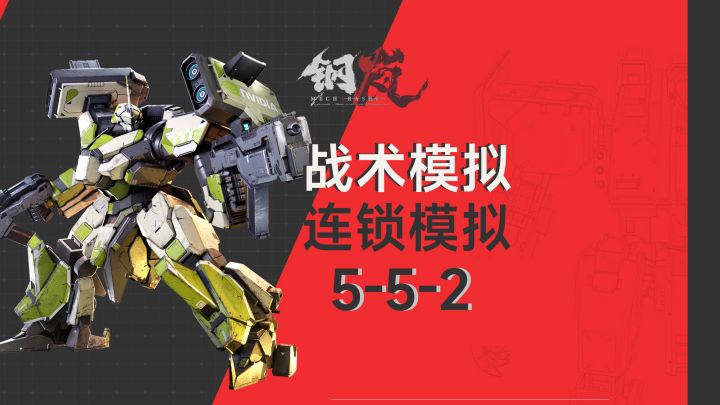 【钢岚】战术模拟连锁模拟5-5-2，跳出固有思维，方能海阔天空截图