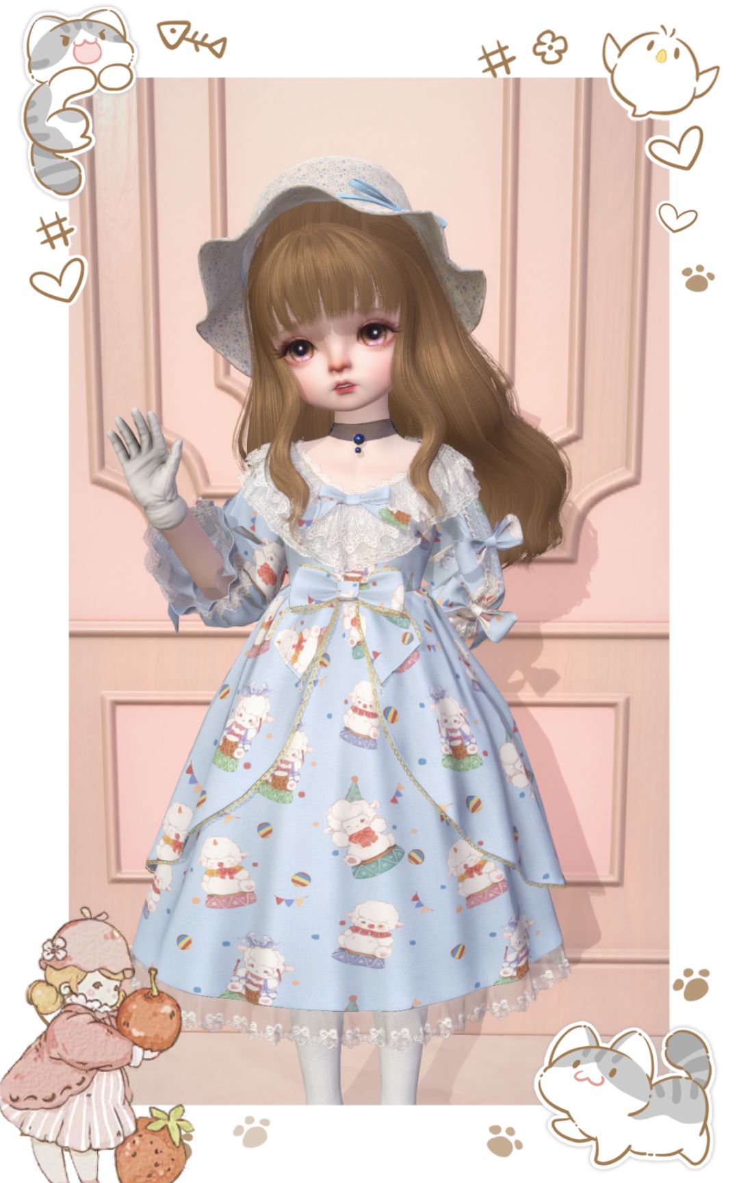 绿色好适合染毛绒绒的衣服 6