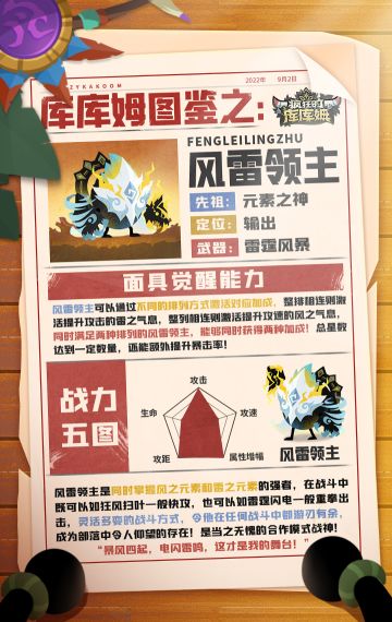【勇士图鉴】操纵自然的战斗家——风雷领主！
