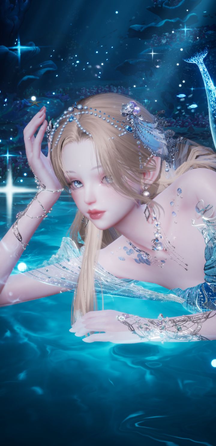 海的女王绝美,冲鸭~截图