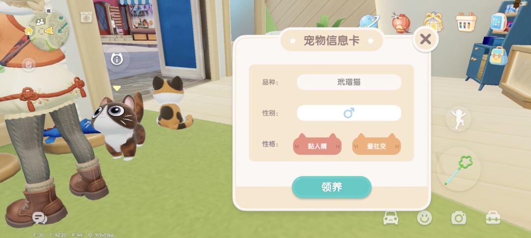 纪念心动小镇的猫猫词条 1