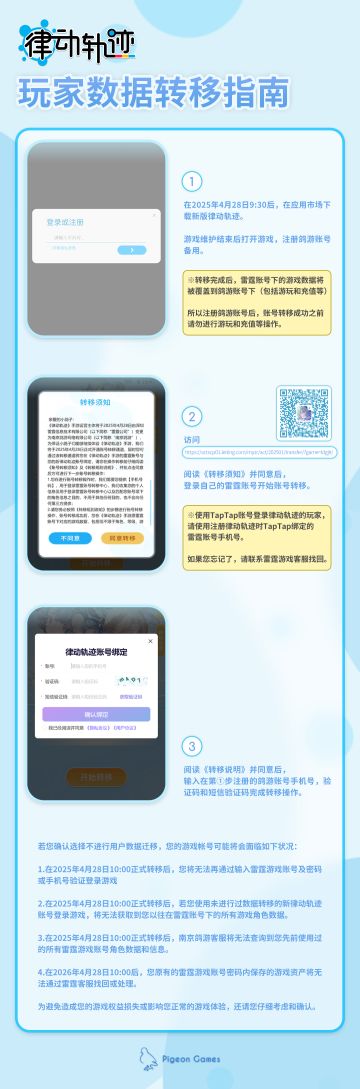 【重要通知】关于《律动轨迹》账号数据迁移的公告