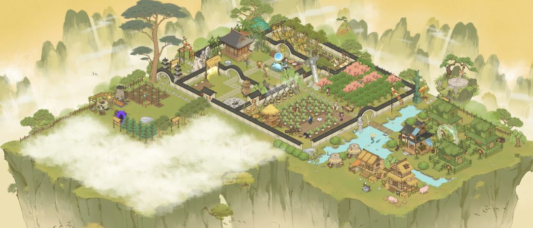 仙山小农布局版本进化史。 2