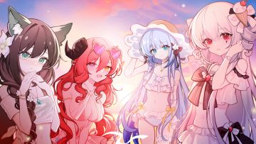 【抽泳装立牌】庭院二周年更新泳装装扮及后日谈！