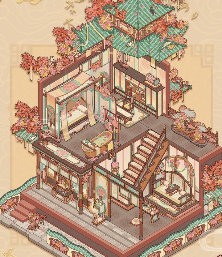 #玉案芙香微场景截图