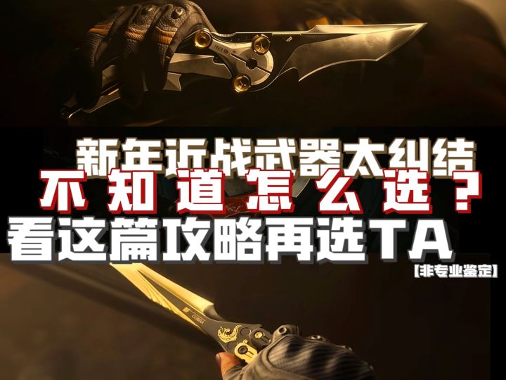【非专业鉴定】新年近战武器太纠结?看完攻略再选TA!截图