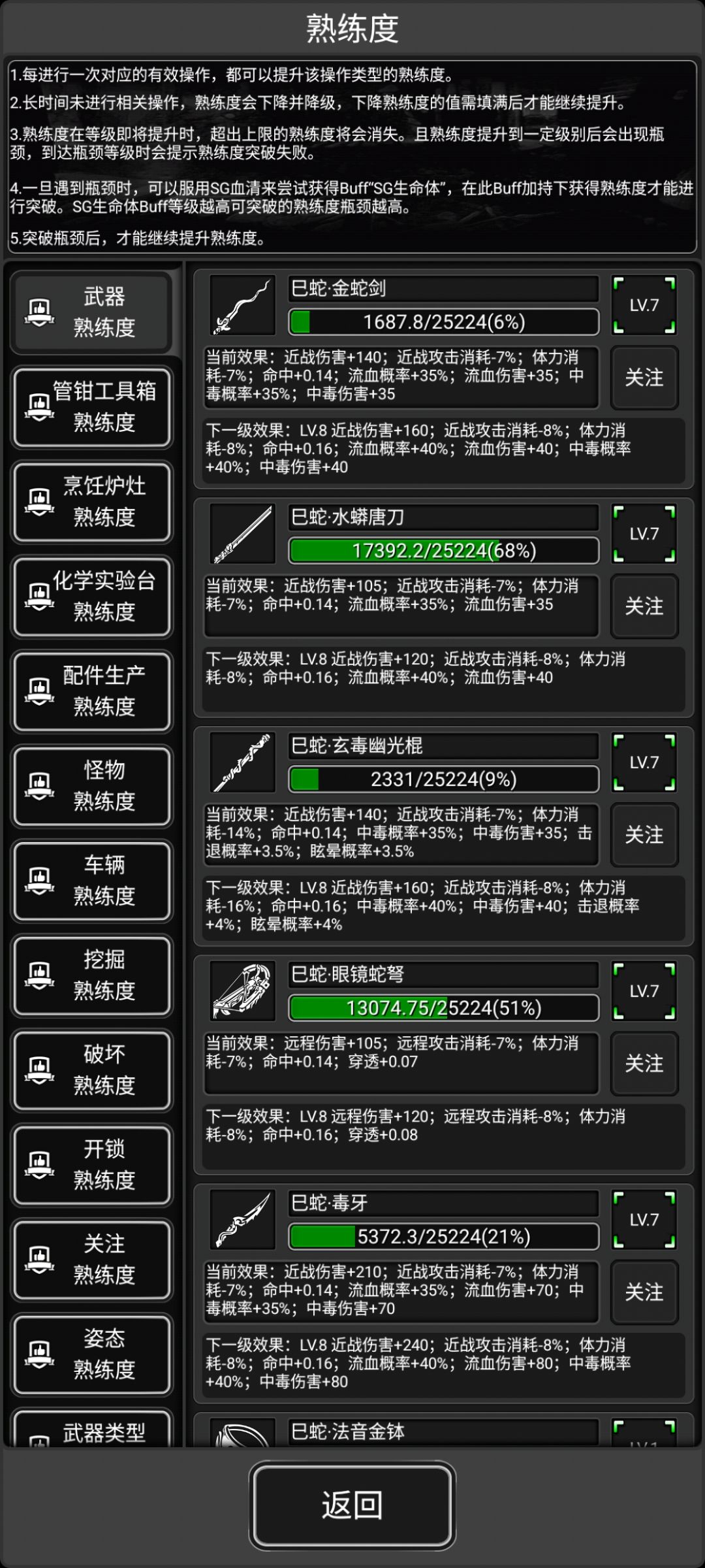 被熟练度毁掉的马剑 3