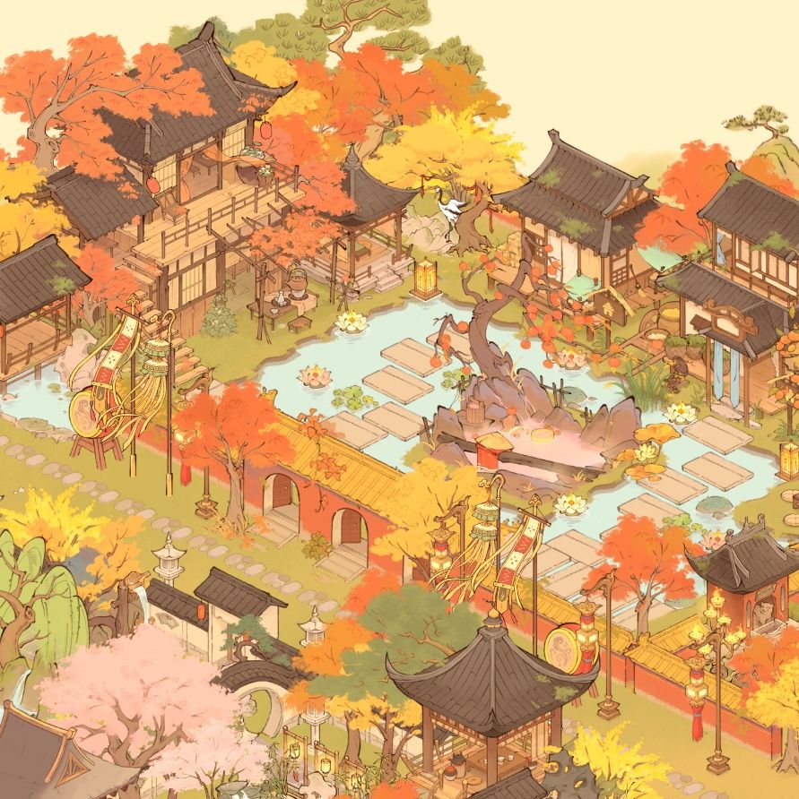刚布置完的 3