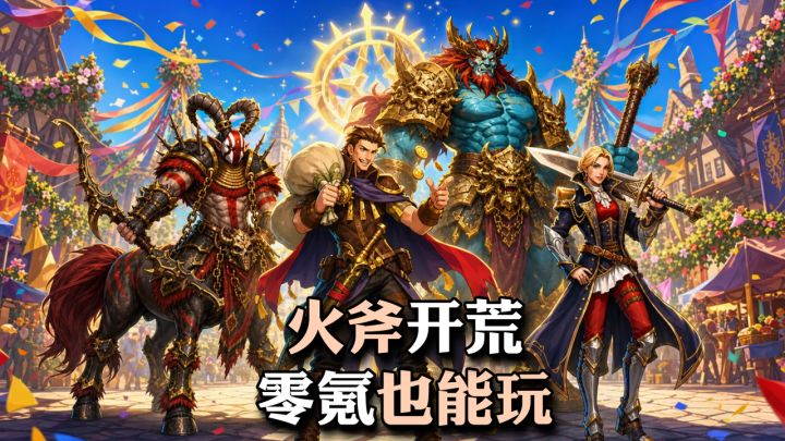 火斧哥布林开局就能用！零氪也能玩出花，这游戏真的不逼氪截图