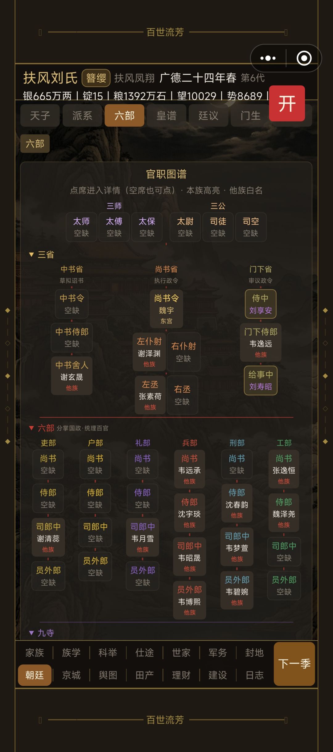 怎么当太师和太保啊 1