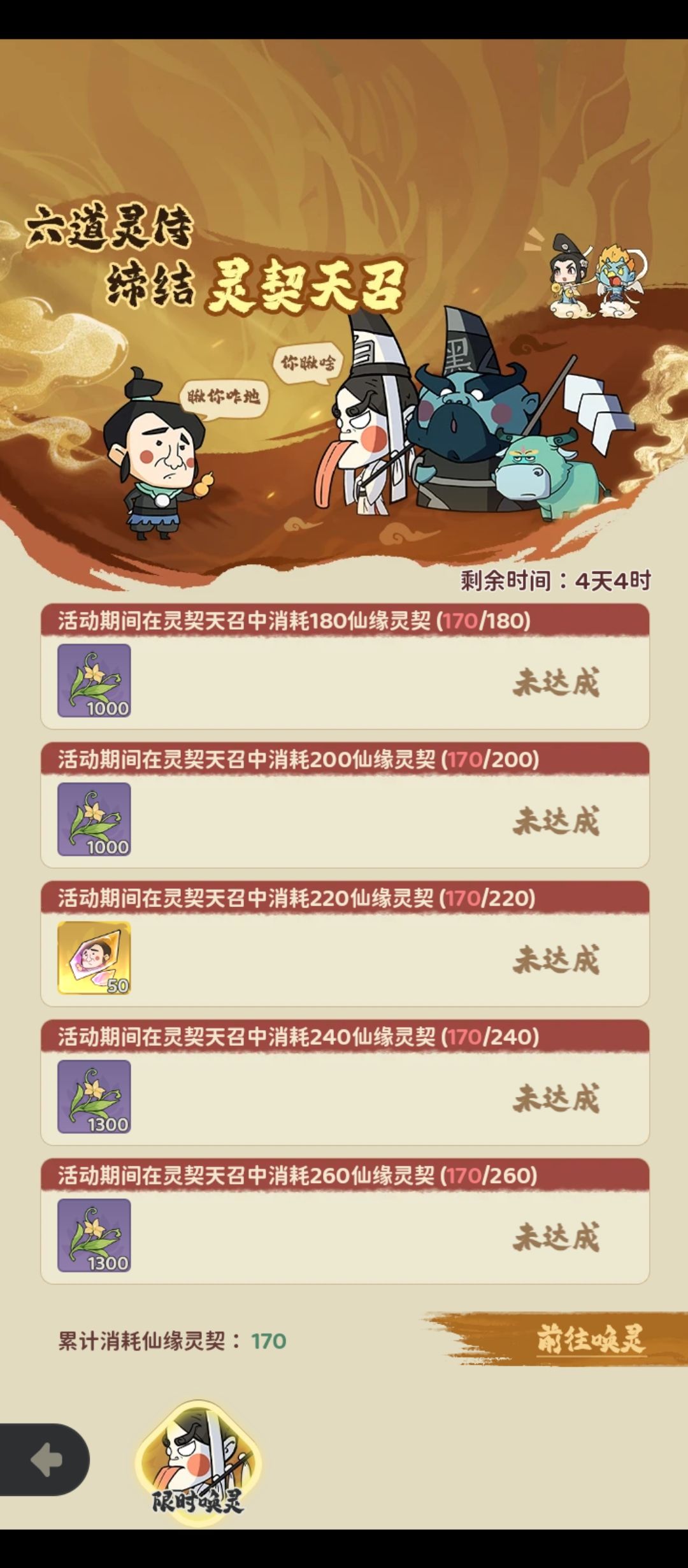 赶上限时灵侍活动,把须弥之尘兑换仙缘灵侍 2