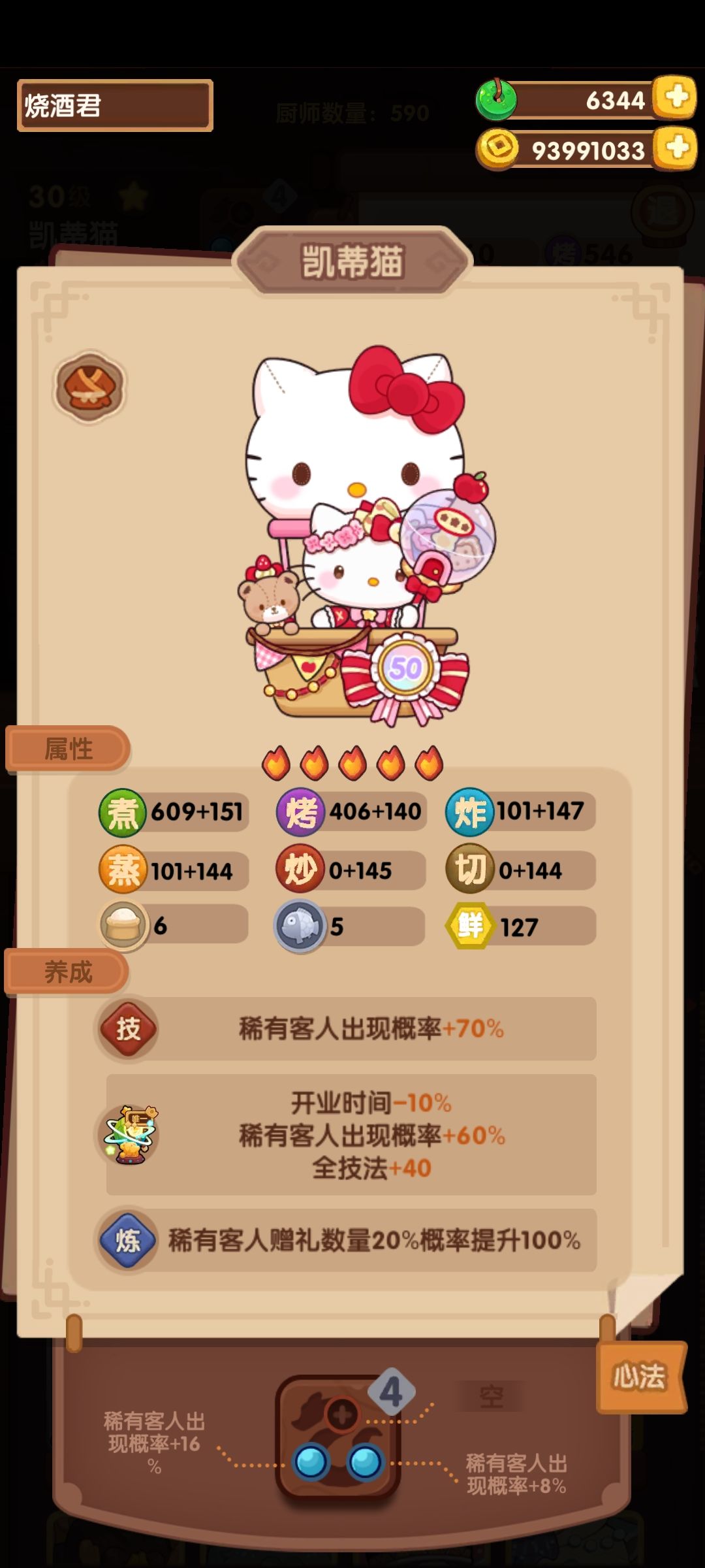 终于补到裘小白了,带什么厨具 2