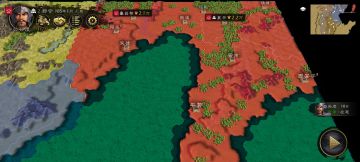 自制东汉末年地图