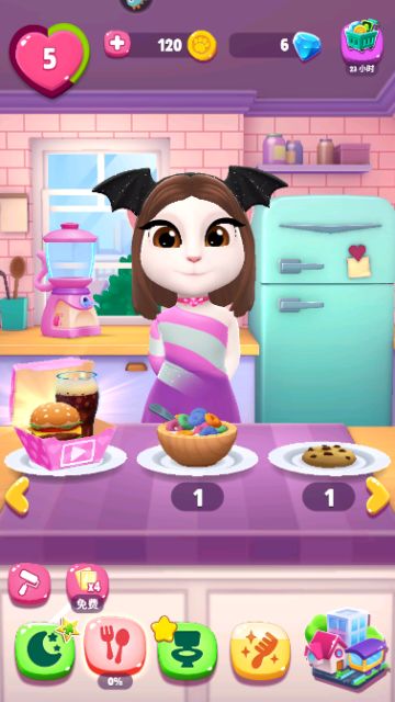 《我的安吉拉2》体验惊喜美食