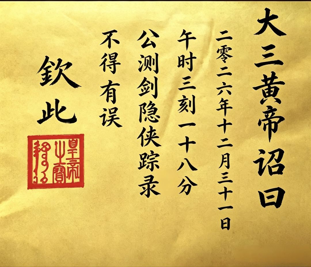 传旨,十二月三十一日即刻公测 1