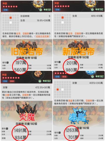 岩帝改成高阶召唤物后反而削弱了？