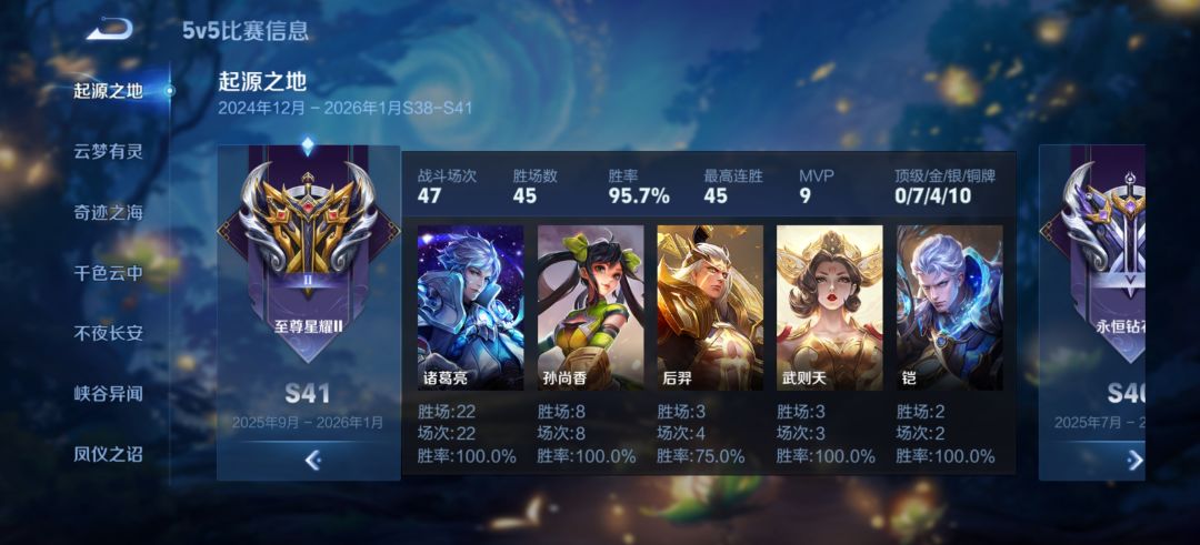 45连胜断了😅😅😅 1