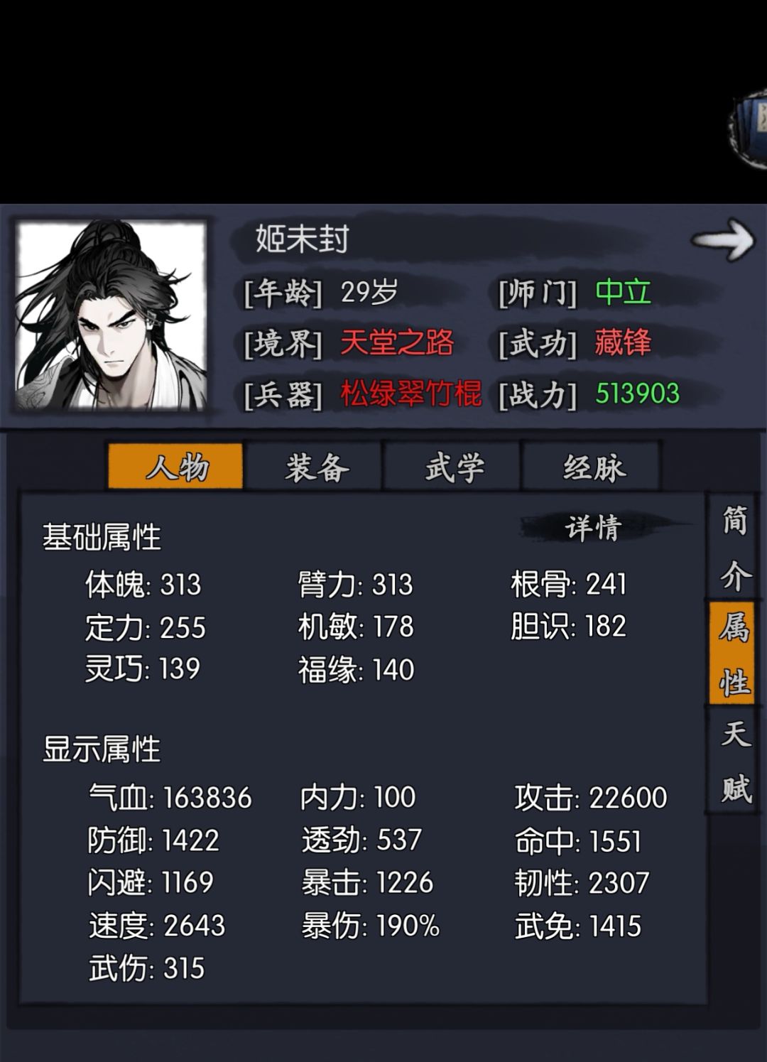时代引领者，姬哥。个人评价截图