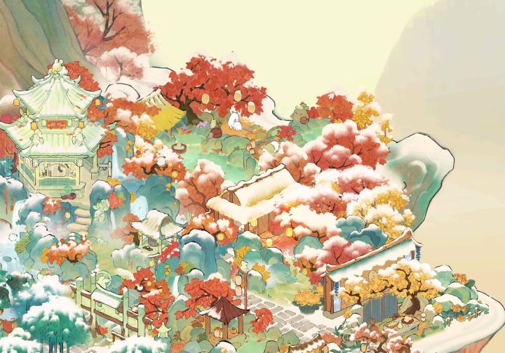冬日雪景温泉&冬日紫禁城雪景截图
