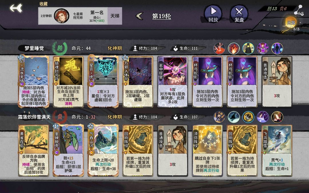 19轮没千里,艰难胜利 2