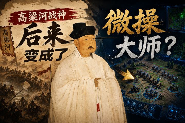 高梁河战神后来为什么变成了微操大师?截图