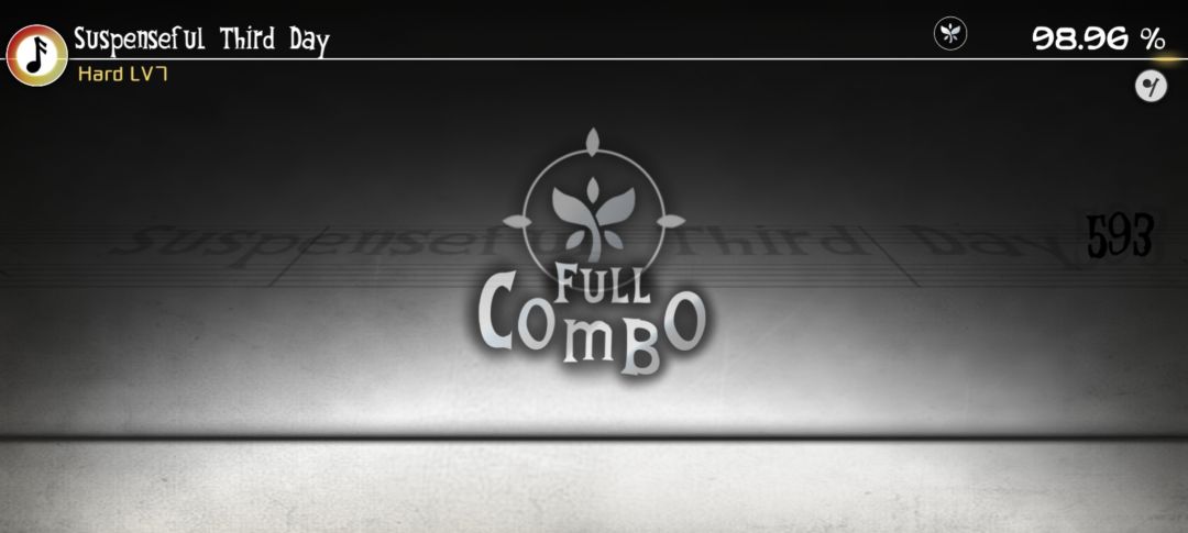 玩了这么久第一个full combo 2