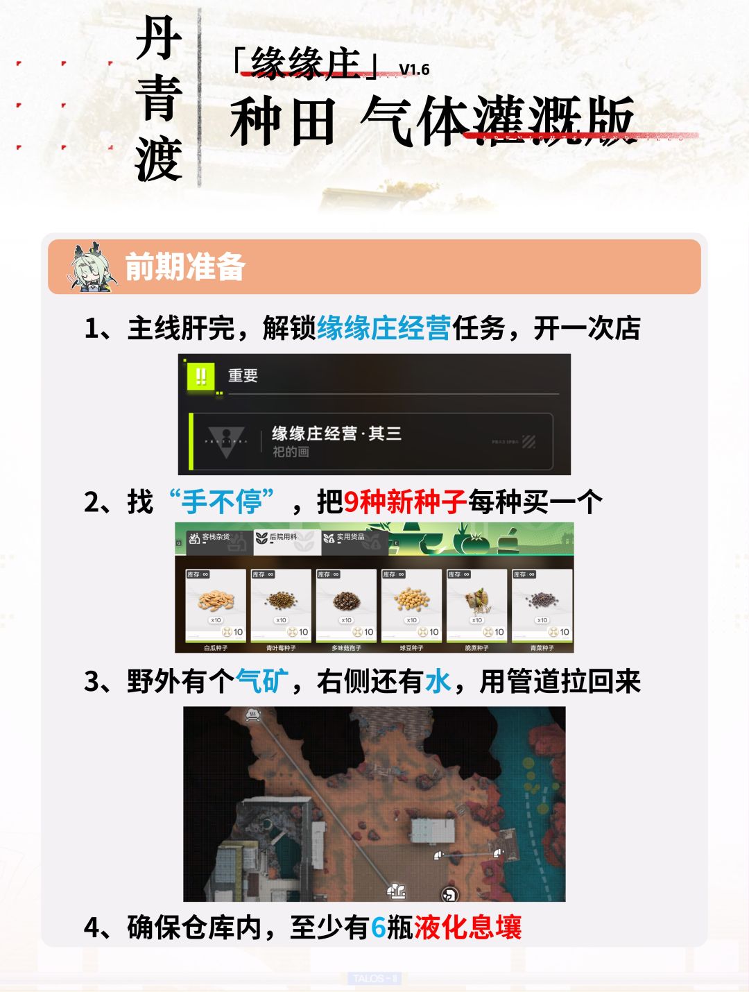 【缘缘庄】种田 气体灌溉版 2