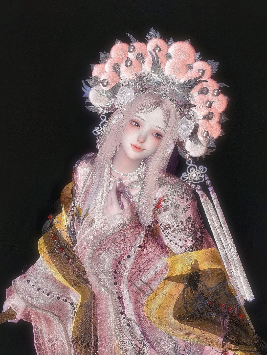 云鬓花颜，珠帘月影 2