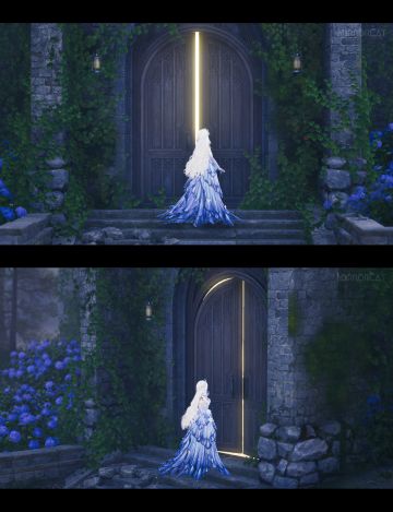 文笔挑战丨我推开一扇门，光涌了进来______