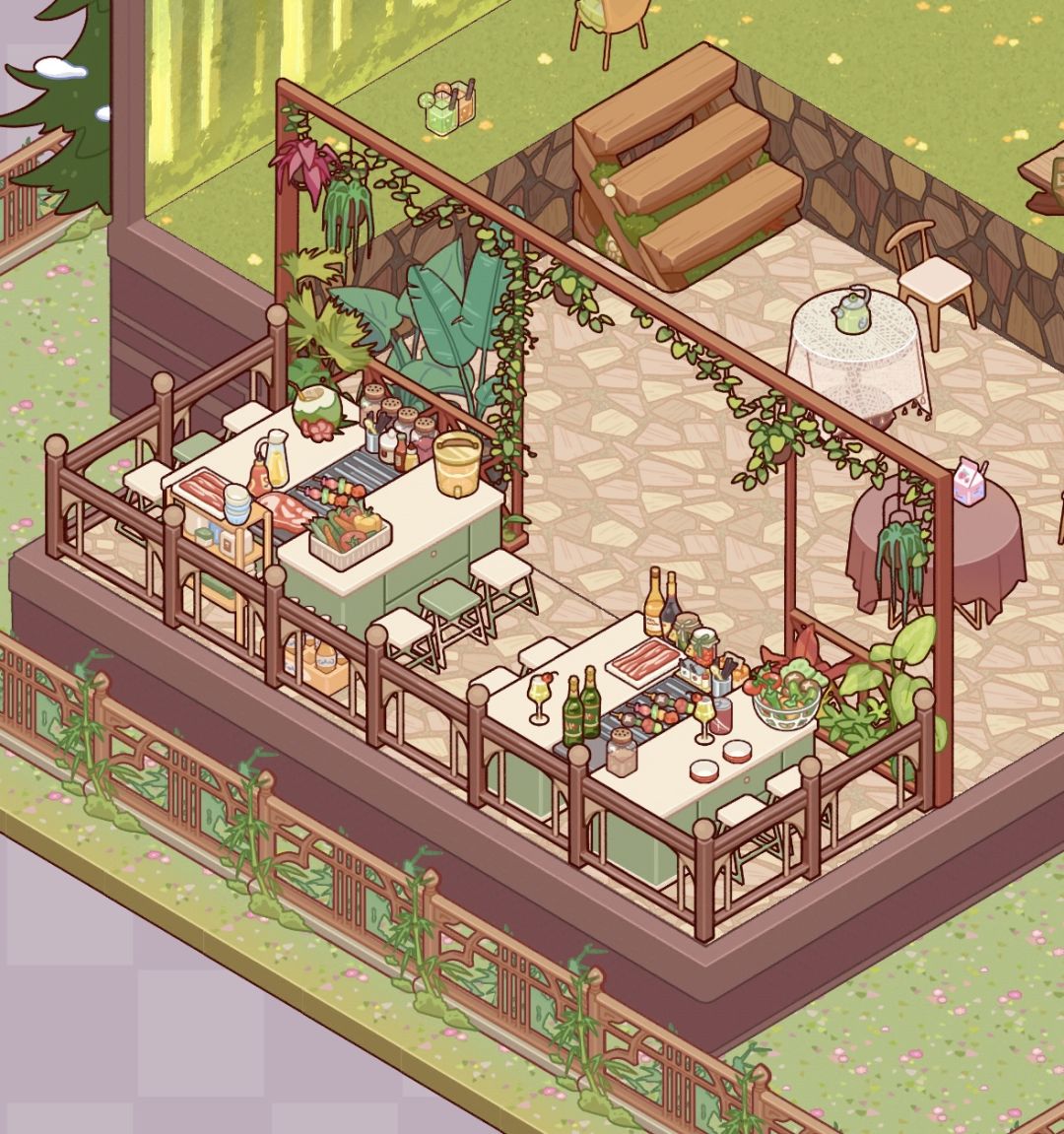 💫✨烤肉店微场景🥩🥂截图