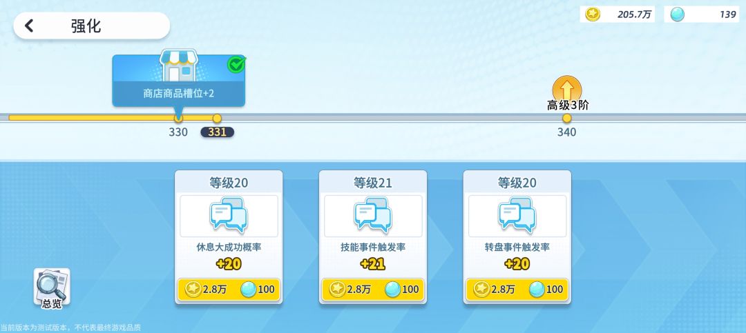 今天训练能点商店槽+2了 1
