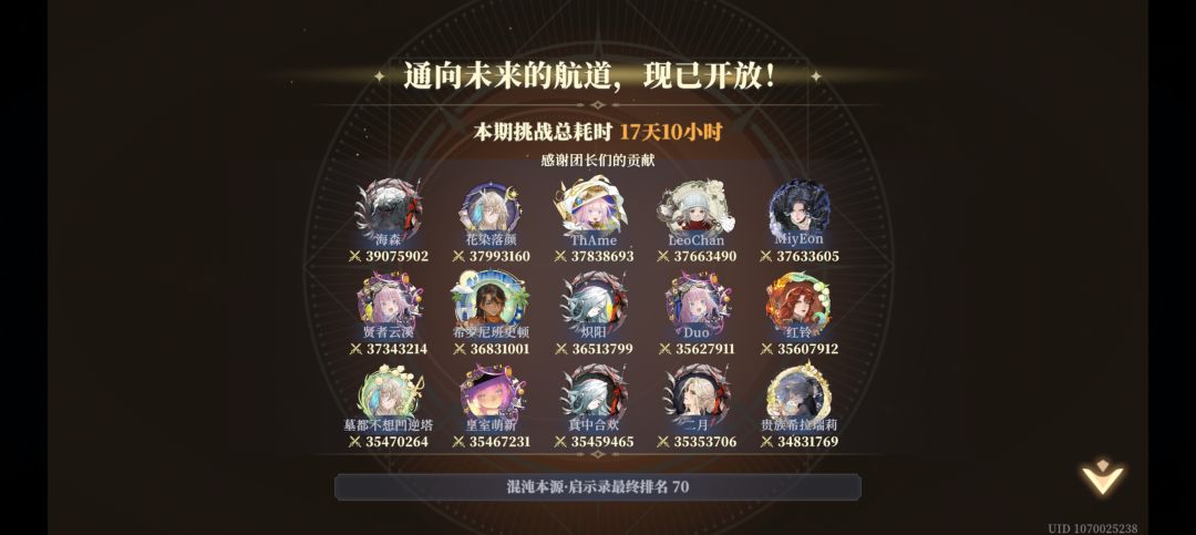 本次世界Boss结束啦~ 1