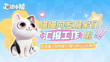 喵喵向发展家们汇报工作啦！