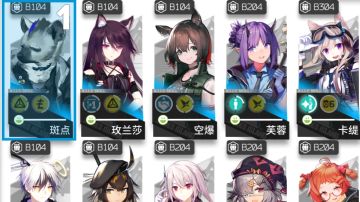 三星干员的基建技能统计