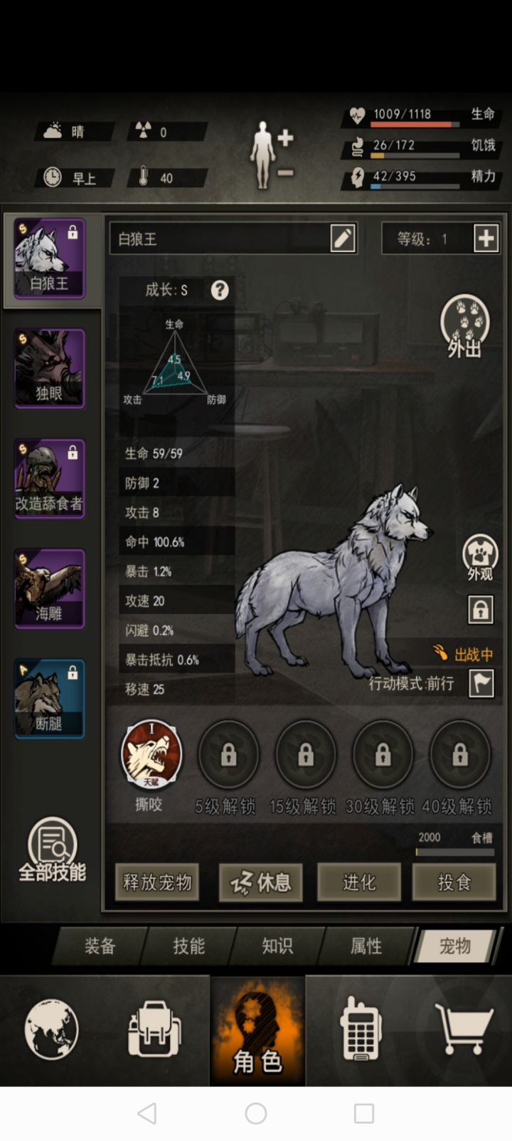 垃圾白狼截图