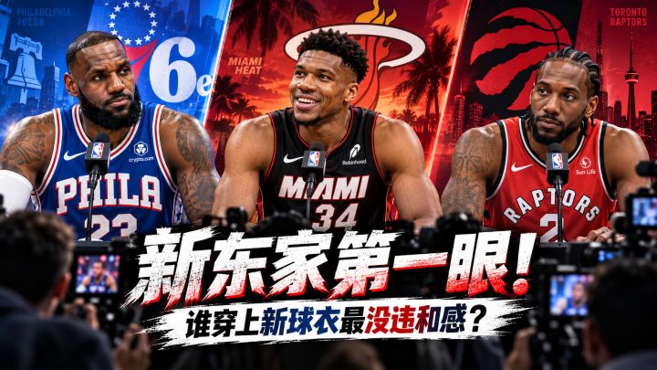 【福利活动】新东家第一眼!谁穿上新球衣最没违和感?截图