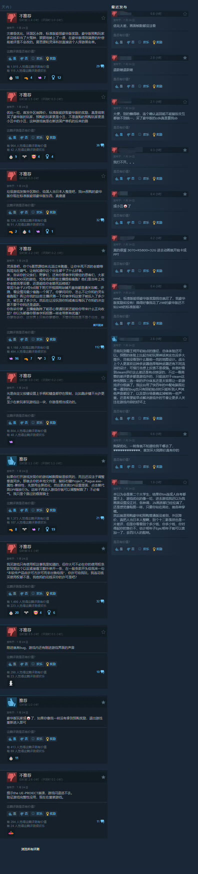 补药啊!我首发预购还没玩,怎么口碑就炸了 2