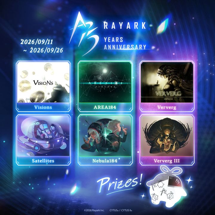 雷亚15周年庆祝活动 - Cytus Part截图