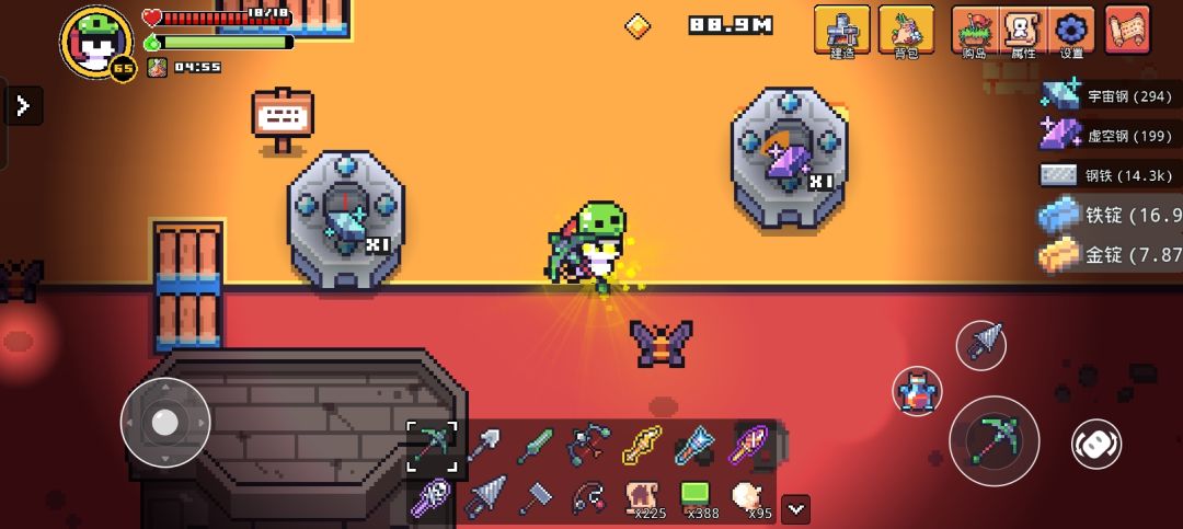 测试完毕！宇宙、虚空钢制作时间！截图
