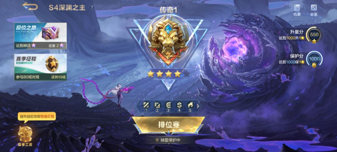 巅峰周末赢了加两颗星的福利,能直接晋级吗 1