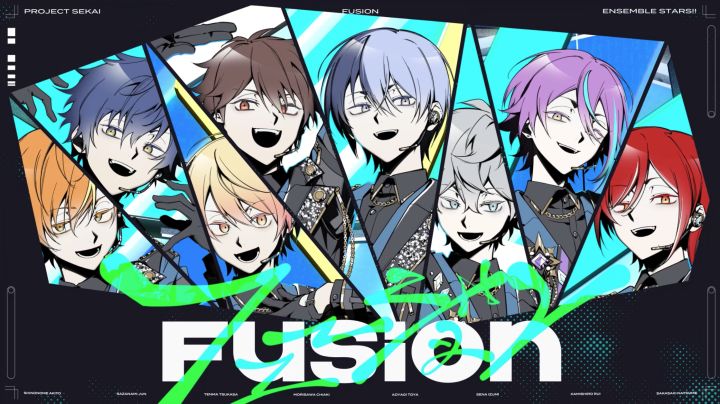 歌曲《フュージョン(Fusion)》的偶像梦幻祭2联动ver. 2DMV公开截图