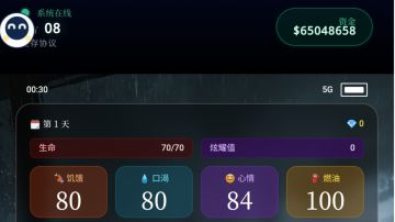 超级打钱攻略！！！末世降临第一天钱花都花不完。