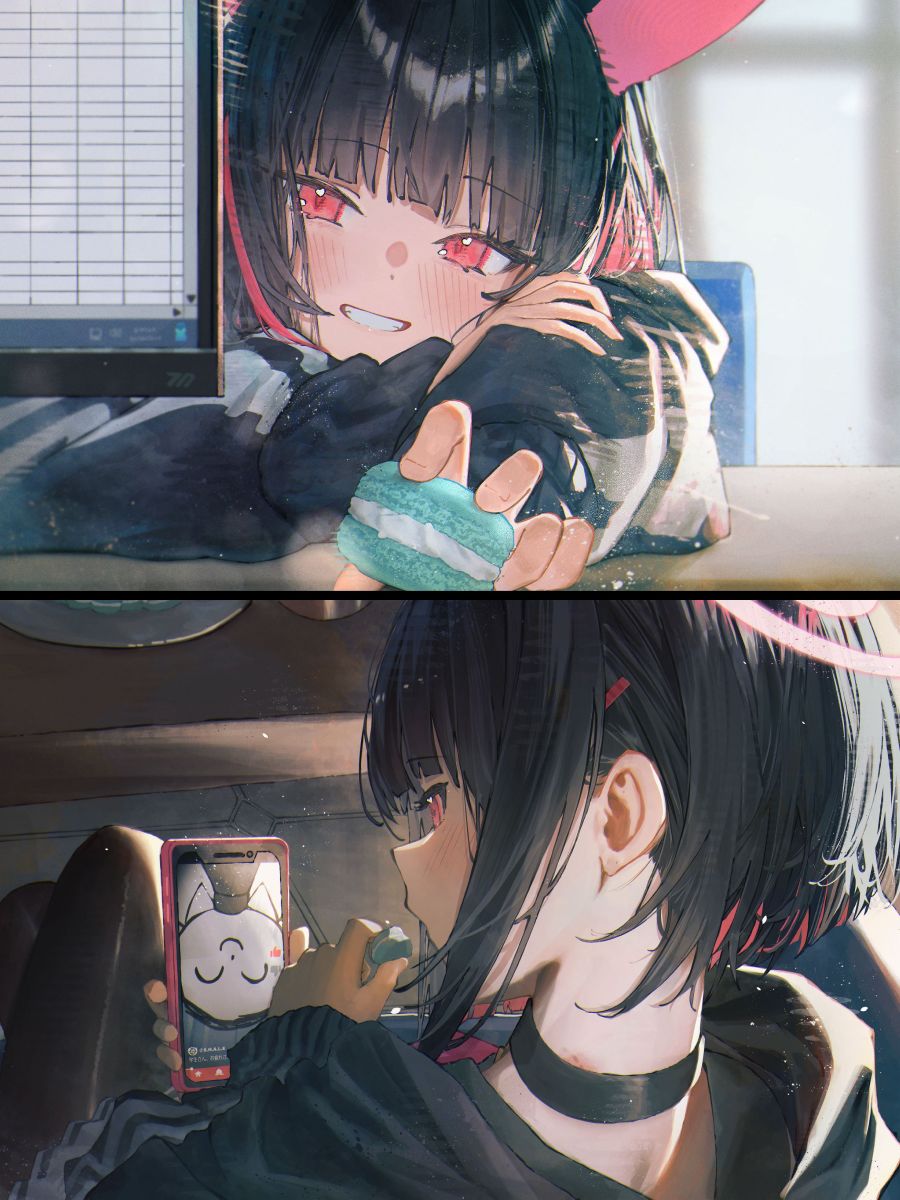 ㊙️隐藏在项圈下面的秘密🤫🤫🤫 1