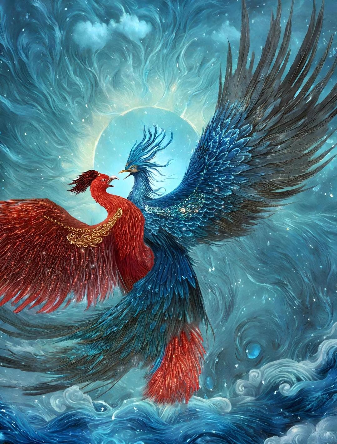 【传说智壳设计征集】比翼鸟 1