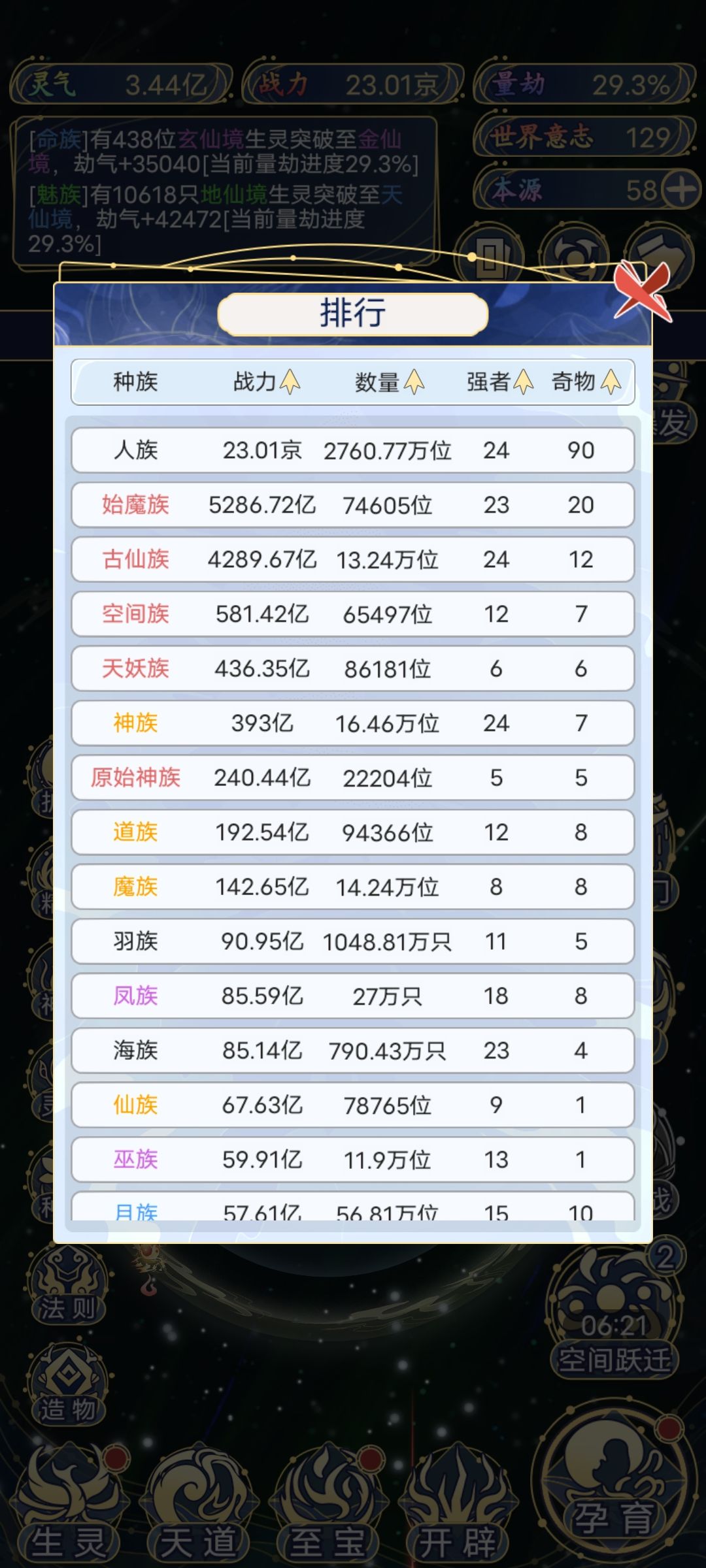 人族带着倒数4个打第2~11 1